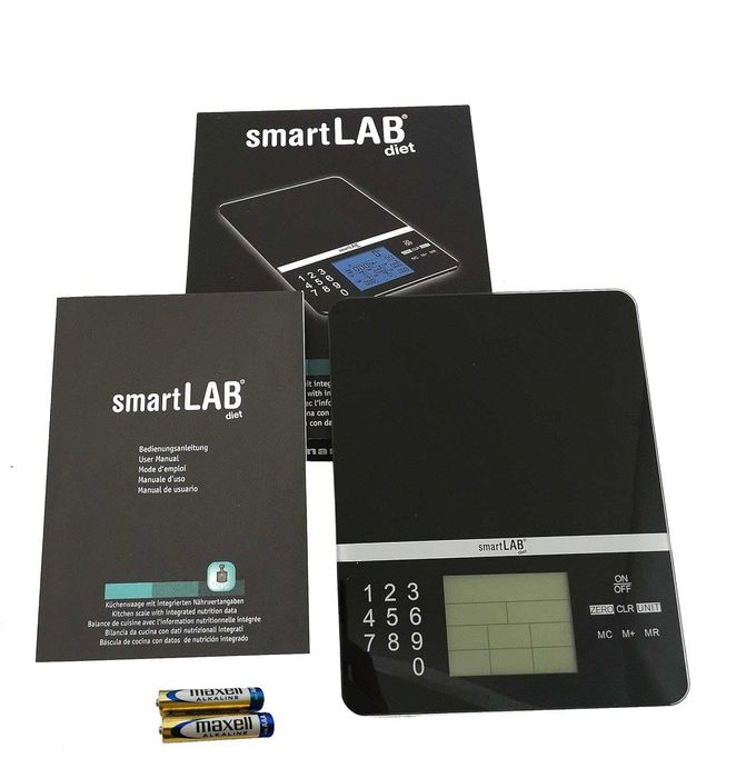 smartLAB Waga do analizy wartości odżywczej diety - 5 kg I cyfrowa