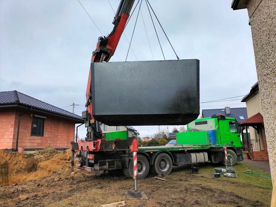 Zbiornik Betonowy Szambo Betonowe Szamba Zbiorniki Piwnica Piwniczka