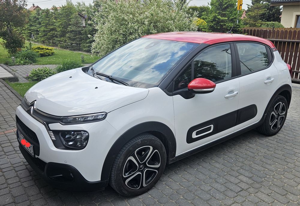 Zadbany Citroen C 3 rok 2021, mały przebieg Polecam