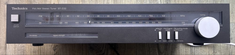 Sintonizador Radio Technics AM/FM Stereo Tuner ST Z22