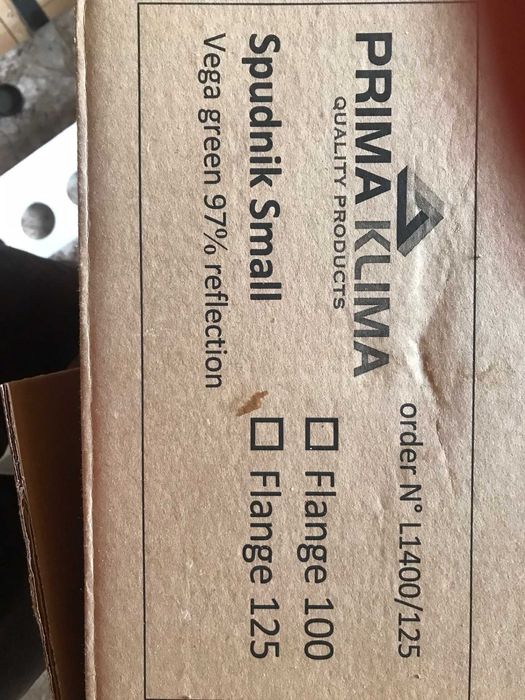 reflector refletor spudnik sputnik 125mm como novo + cabo