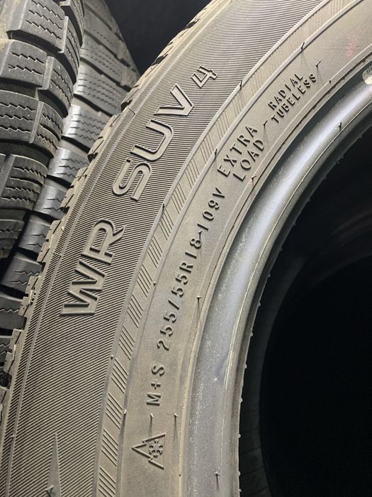 Шини б/у зимові 255/55 R18 Nokian WR SUV 4