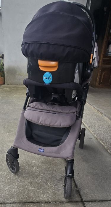 Carrinho de bebe e babycoque da chicco