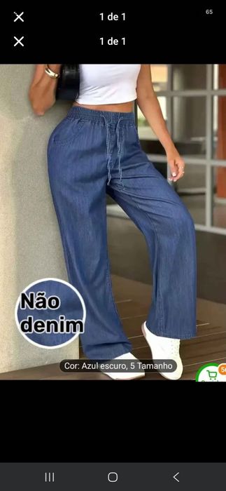 Calças de verão frescar tamanho S