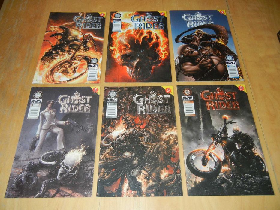 Ghost Rider 1-6 pełny komplet Mandragora