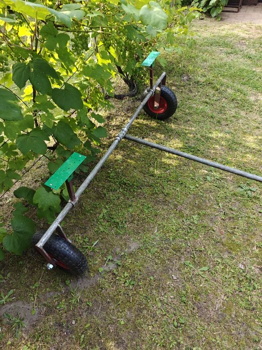 Łódka Kasia MILEX + wózek stan bdb