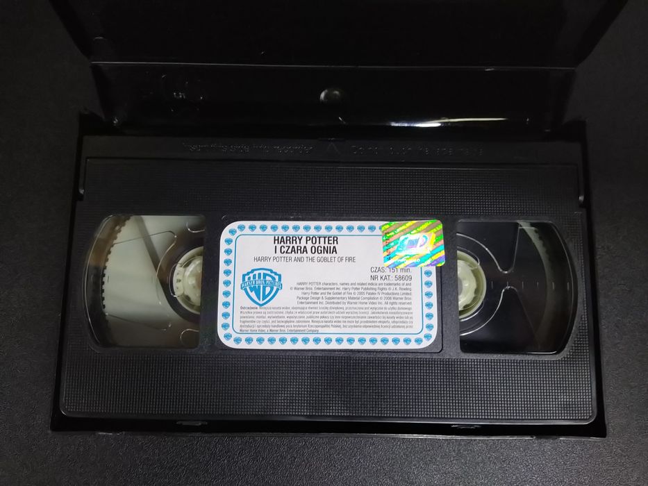Kaseta VHS Harry Potter i czara ognia