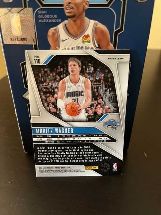 Moritz Wagner #116 – Panini Prizm 2024-25 – Orlando Magic