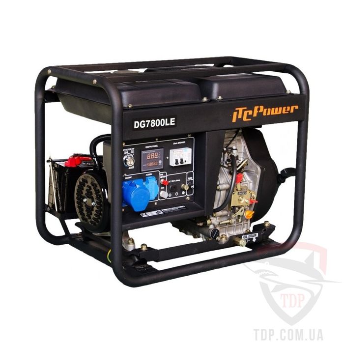 Генератор дизельний ITCPower DG7800LE / Spain original