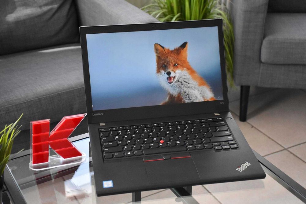 Laptop Lenovo ThinkPad T470 HD i5 8GB 256GB SSD NVME Windows 11 Torba