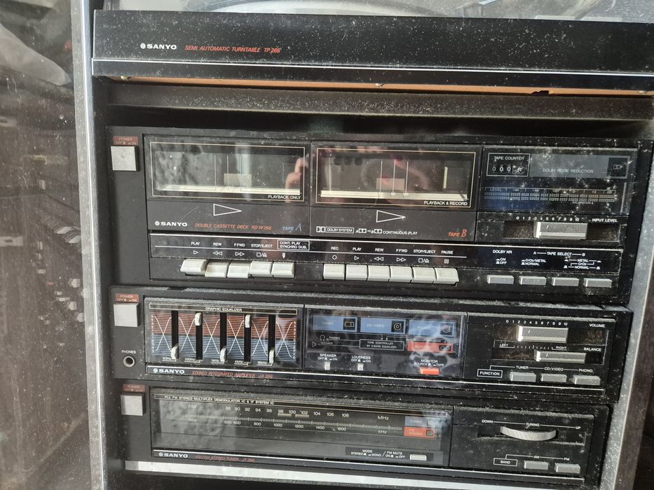 Conjunto sanyo década 80/90