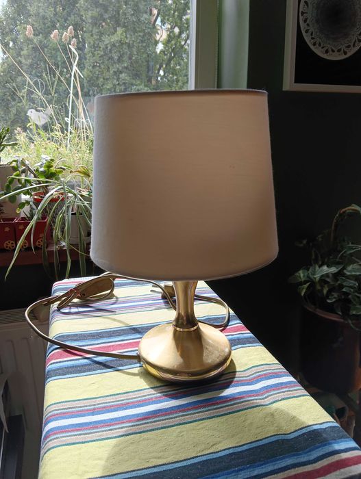 Lampa miedziana nocna