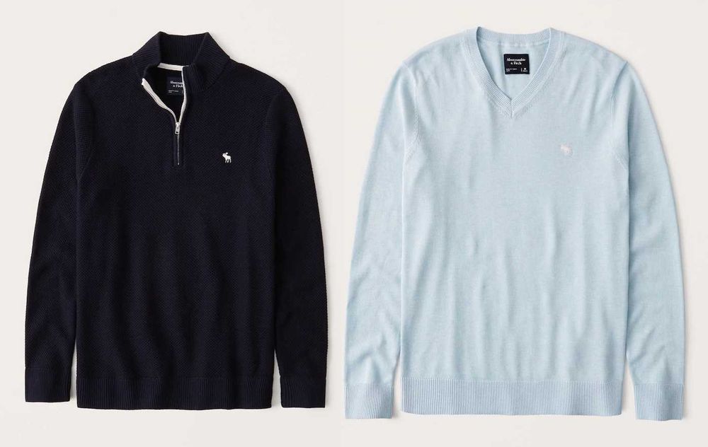 Джемпер свитер Abercrombie & Fitch Аберкромби. Оригинал