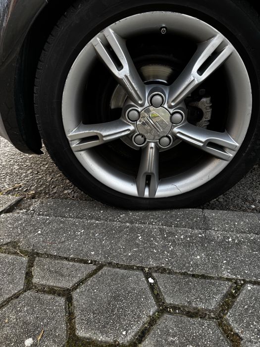 Vendo ou troco jantes 17 leon 1P FR