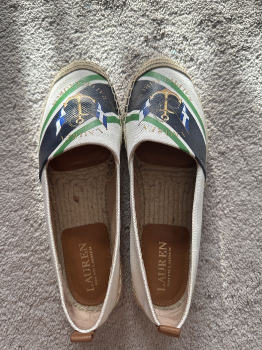 Espadryle damskie Lauren Ralph Lauren 37,5