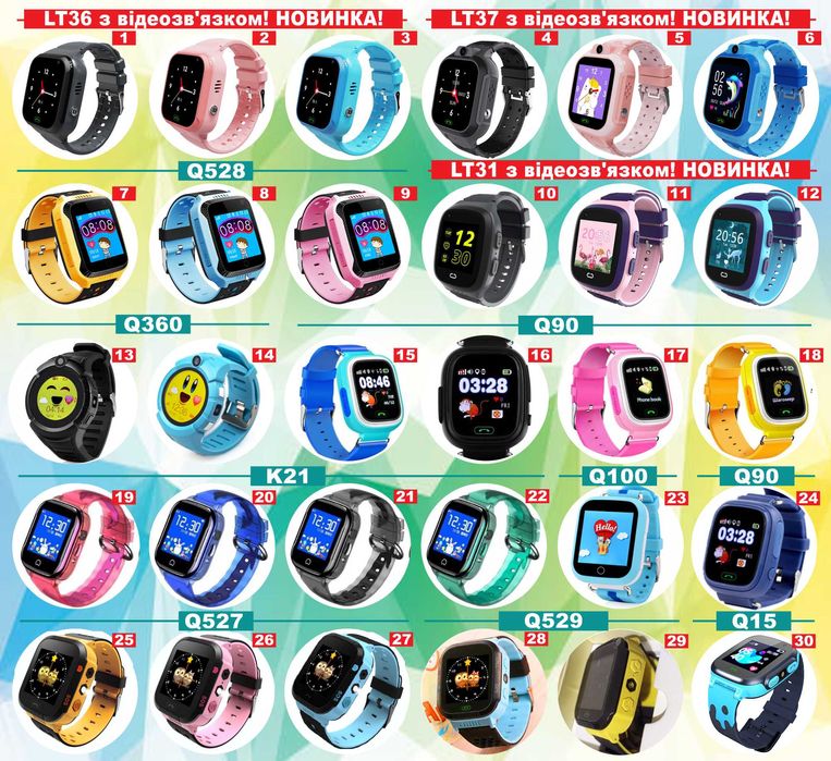 Дитячий смарт годинник q527/q528
