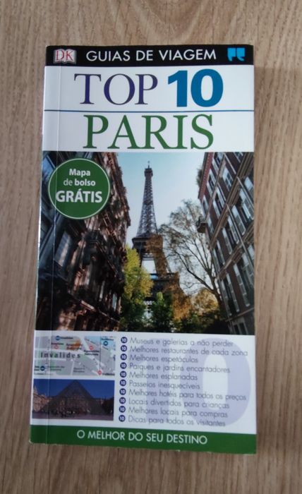 Livro Top 10 Paris
