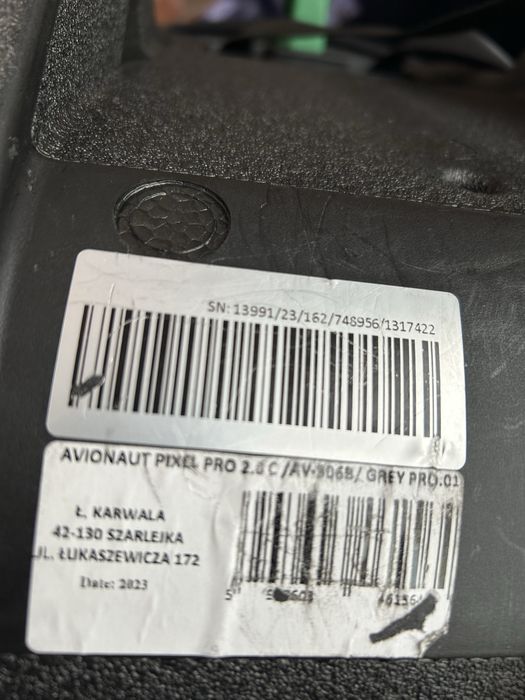 Fotelik samochodowy Avionaut Pixel Pro 2.0 C z bazą Isofix Dock 2.0