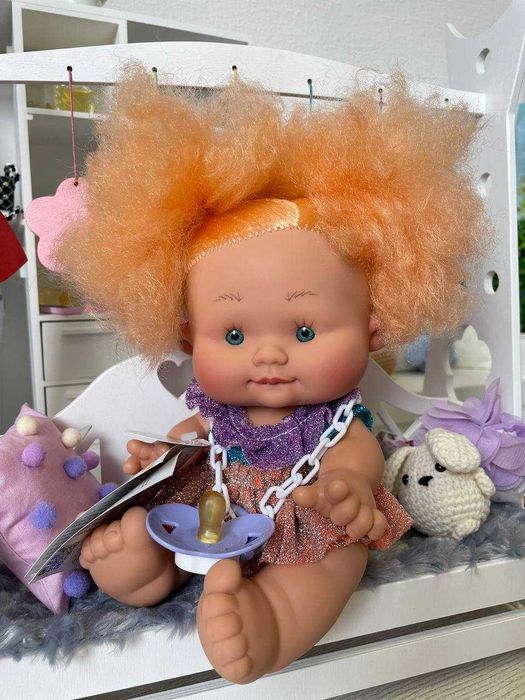 Пупсик Cotton Candy Nines d'Onil Pepotes з волоссям, 26 см