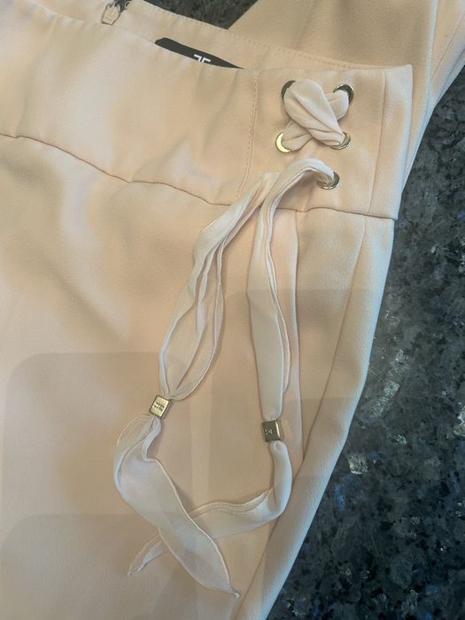 Spodnie Elisabetta Francji-kokarda z logo r.44