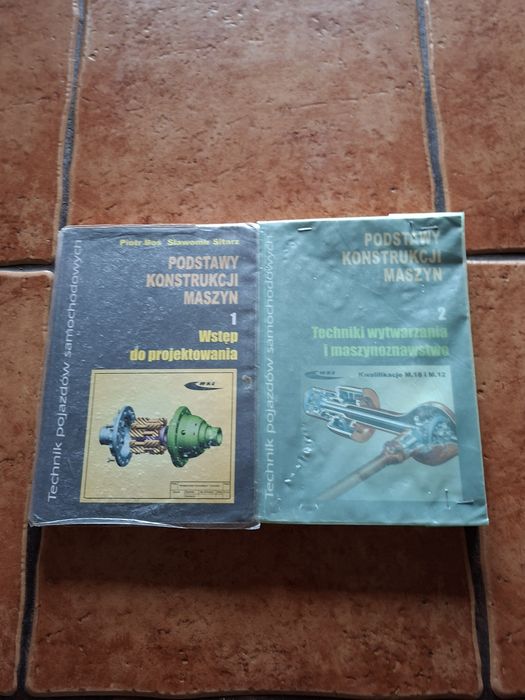 Podręczniki Podstawy konstrukcji maszyn część 1-2