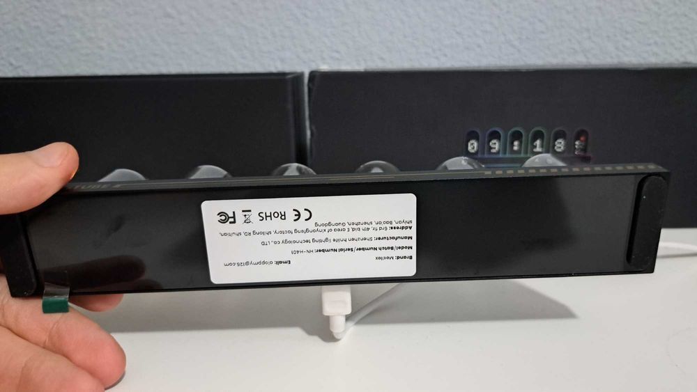 Relogio de tubo Nixie