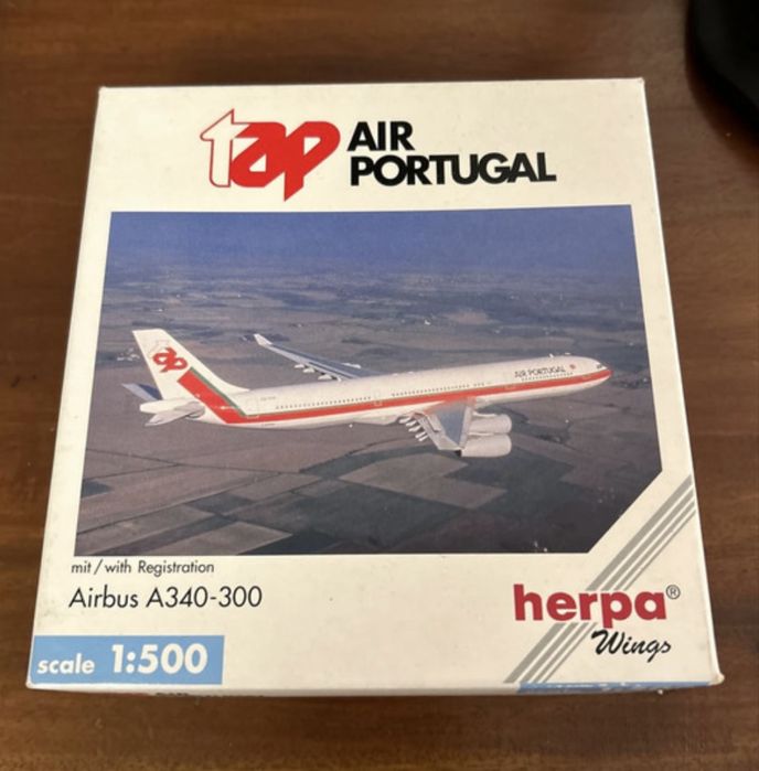 Herpa 1 500 Airbus A340 TAP Air Portugal