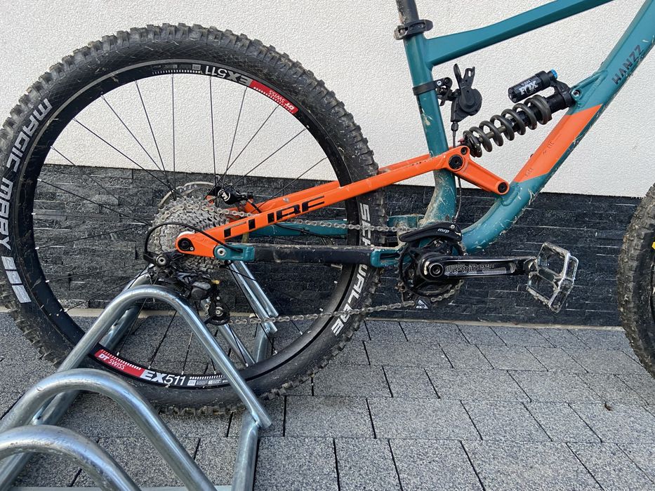 Rower cube hanzz race 190 z 2019 roku zrobiony na slopenduro