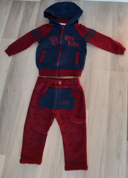 Komplet dresowy niemowlęcy chłopięcy 86 HARRY POTTER