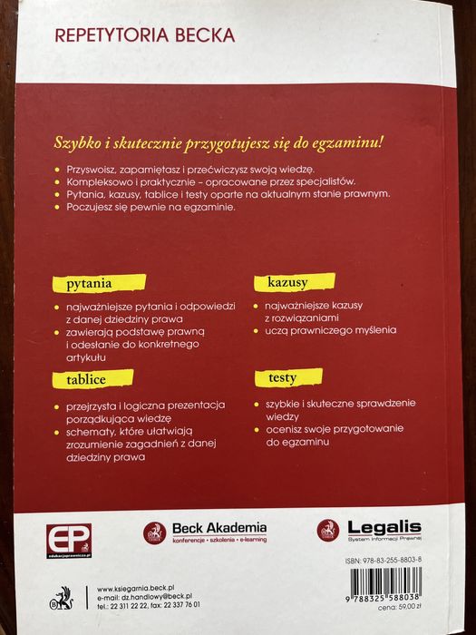 Prawo konstytucyjne repetytorium Becka