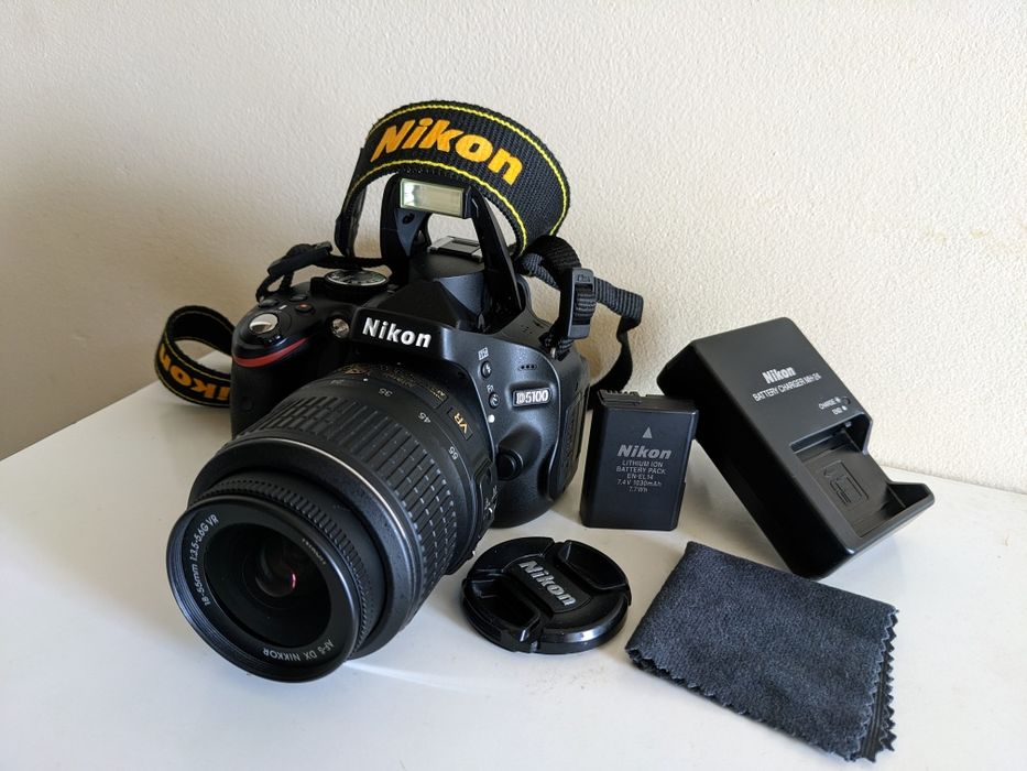 Nikon D5100 AF-S 18-55 G VR мало користований з сумкою