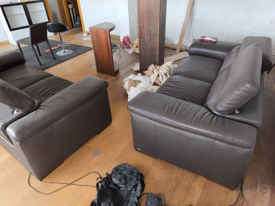 Sofá de Pele Natuzzi Editions