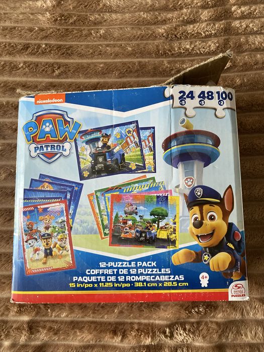 пазли «щенячий патруль» 12 в 1