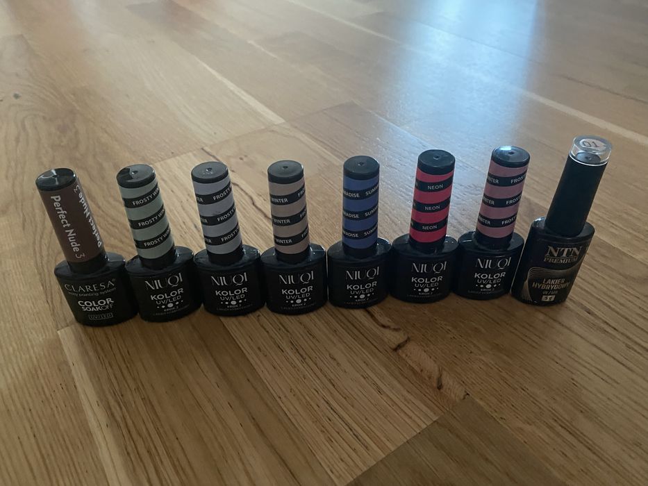 Zestaw lakierów hybrydowych + dodatki