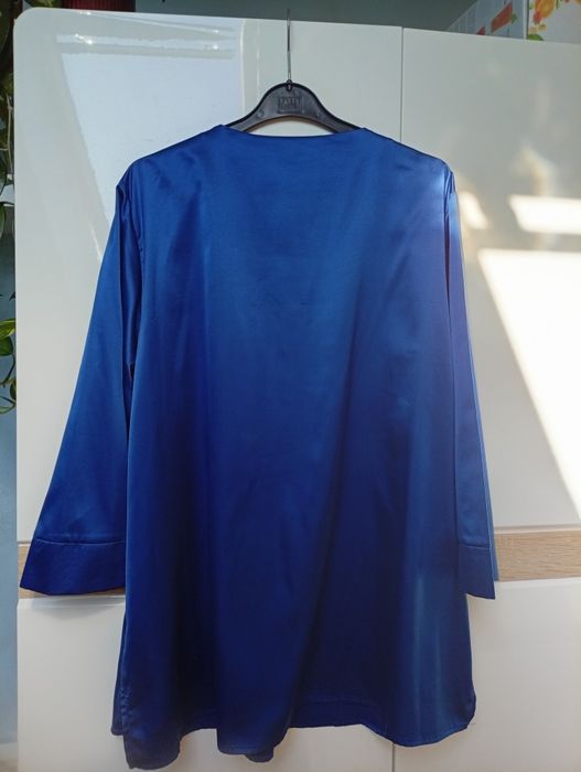 Elegancka bluzka kobaltowa