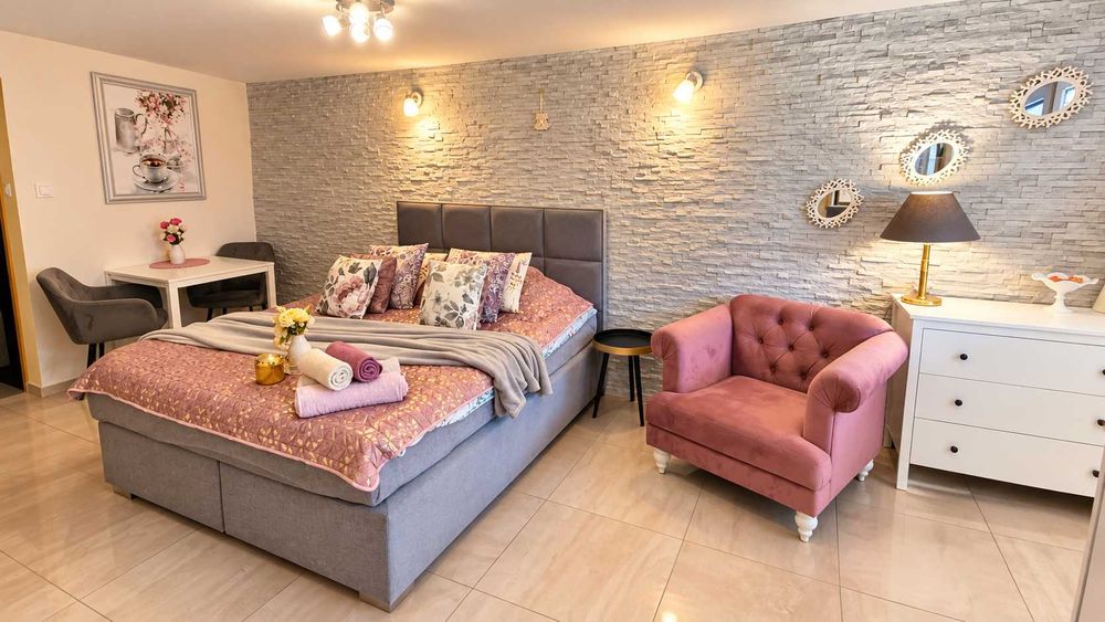 Rodzinny apartament 4 osobowy 2 pokojowy