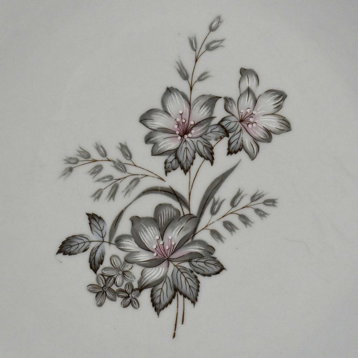 Prato de bolo / marcador, porcelana Vista Alegre