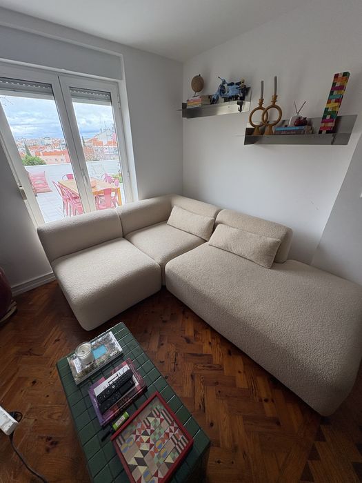 Sofa modular 5 lugares