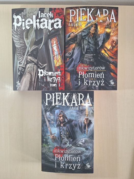 Jacek Piekara Płomień i krzyż 1-3