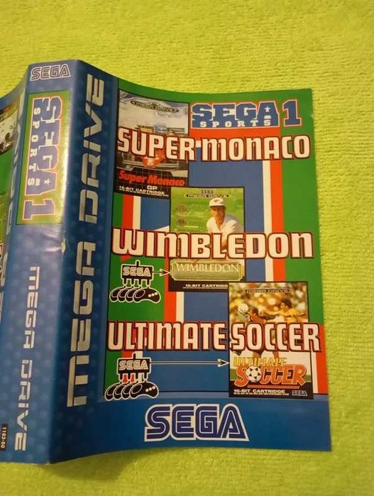 Capa Sega Sports Megadrive original