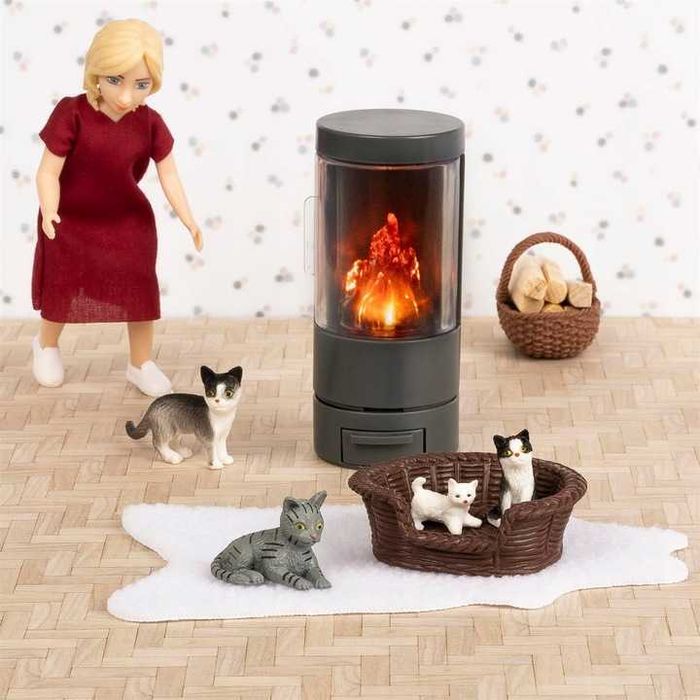 Rodzina Kotów do domku dla lalek Lundby figurki B161