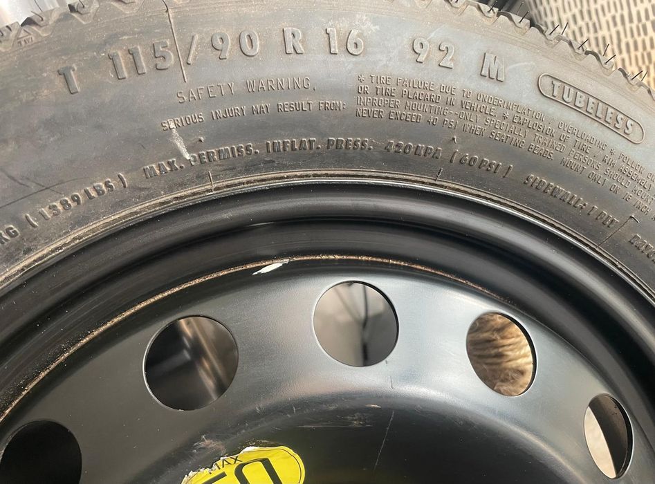 Roda suplente bmw r16