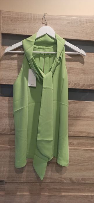 Bluzka Mango limonkowa nowa