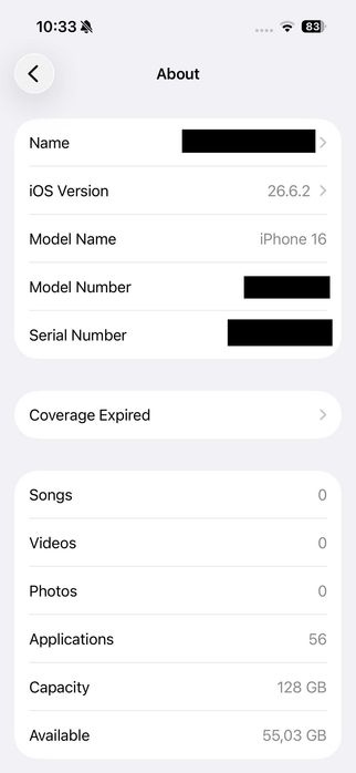 iPhone 16 - 128GB