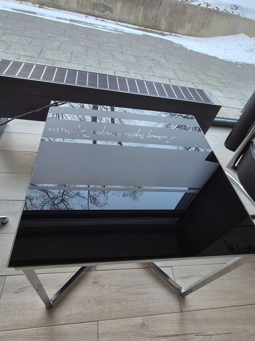 stolik kawowy szklany