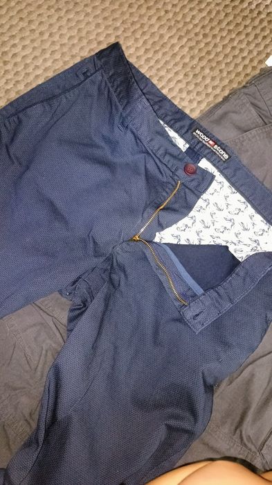 Paka spodni L męskich zestaw jeans i eleganckie mix cena całość