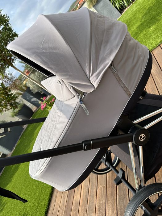 люлька cybex priam lux y plus soho grey