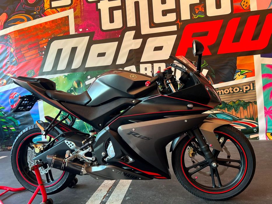 Yamaha YZF R125 2012 mały przebieg FILM Transport MotoRW