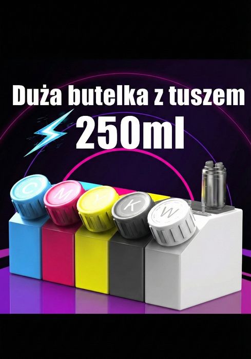 Drukarka DTF L800 do Koszulek – Zestaw Startowy z Rolką i Oprogramowan