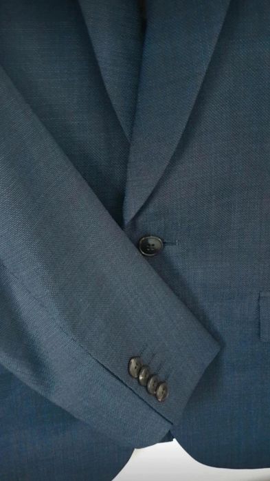 Marynarka męska slim fit Kenneth Cole size 46 granat